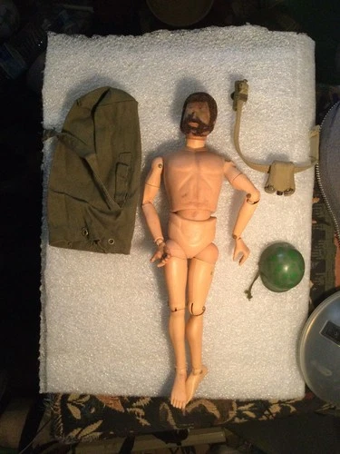 Old Vintage Hasbro GI Joe Doll No Reserve