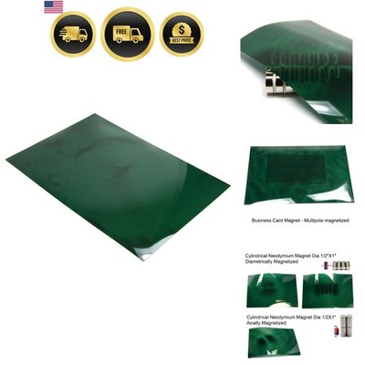 Green Magnetic Viewing Film 4x6 | Cool Magnets Science Kit | Magnetic Field D...