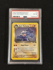 2000 Pokemon Dark Machamp Holo PSA 6