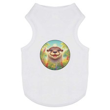 'Happy Otter' Pet Dog / Cat T-Shirt (PT058567)