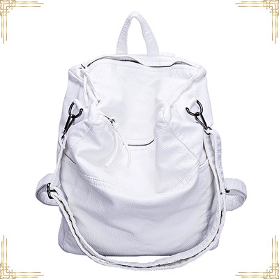 Fashion Rucksack Bag LEATHER Anti Theft Women School Book Backpack Travel Pack