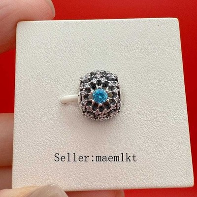 New 925 Sterling Silver Cinderella's Wish Snowflake Charm,Cinderella Charm