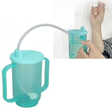 350ml Adult Sippy Cup Leakproof Heat Resistant Safe Convalescent Feeding Cup