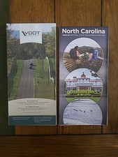 1 Road Map Of North Carolina. And 1 Road Map Of Virginia.