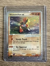 Pokémon TCG Hitmonchan EX Ruby and Sapphire Holo Ultra Rare Card 98/109 on eBay
