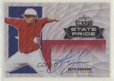 2017 Leaf Metal Draft State Pride Wave Seth Romero #SP-SR1 Auto y5m