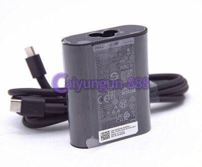 1Pcs New Dell XPS 13 Plus 9320 HA60NM200 60W USB Type-C AC Adapter