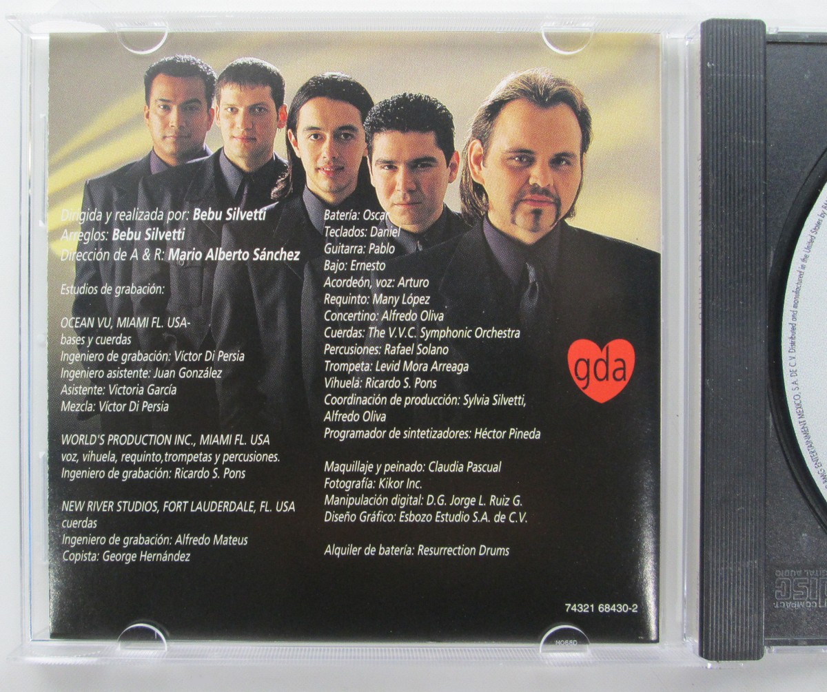Guardianes del Amor - Un Pedazo de Luna CD - Mexican Grupero Act