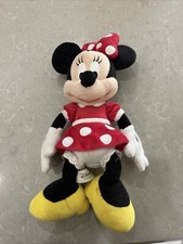 Minnie Mouse Disney World Disneyland Park Exclusive 12 inch Plush Doll Vintage