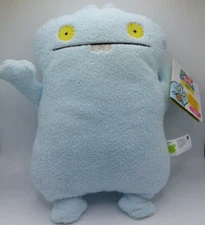 Ugly Dolls Artist Series Babo 12 inch Plush Stuffed Animal Light Blue Hasbro Toy