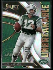 2020 Panini Select Unbreakable Silver Prizm JOE NAMATH #2 Jets
