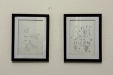 21st Century Contemporary Art - Fernanda Laguna Drawing - 2019  - Set of 2