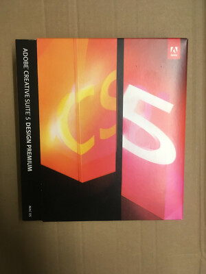 Adobe Photoshop CS5 Extended + Indesign + Illustrator MAC deutsch VOLL MWST BOX