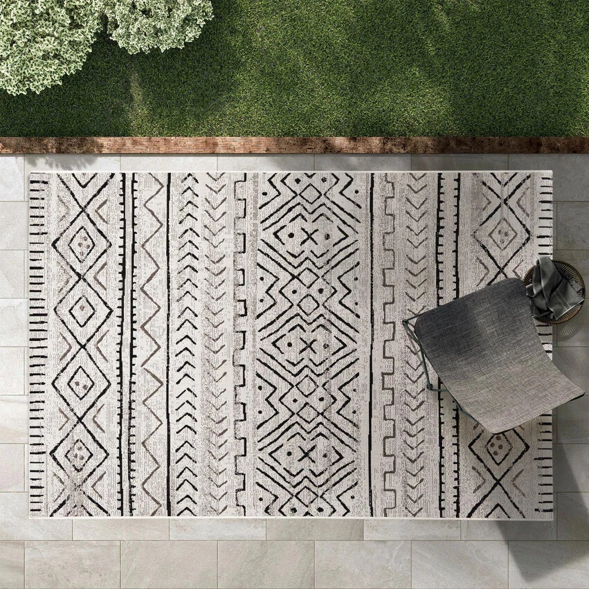 In & Outdoor Teppich Balkonteppich Terrassenteppich Küchenteppich Läufer - Bild 2 von 4