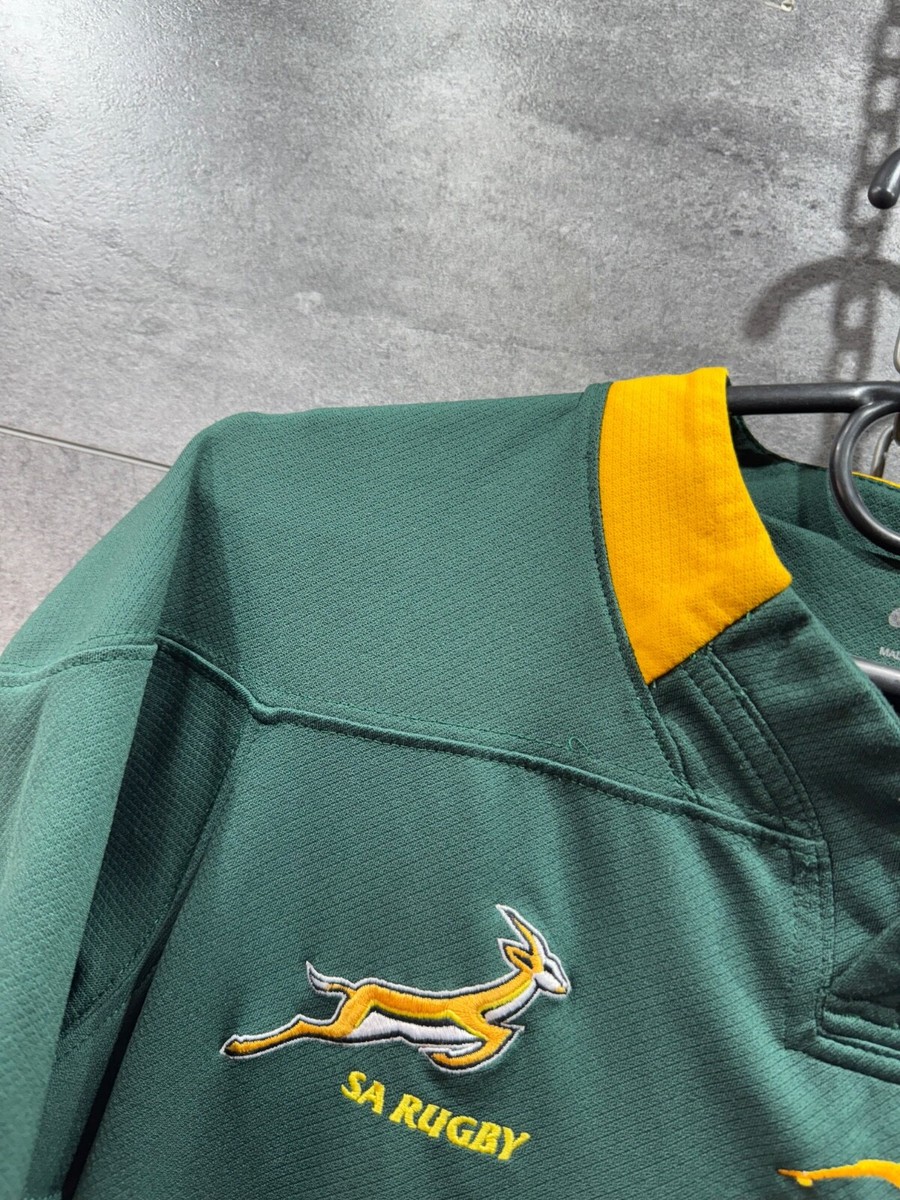 South Africa Home Rugby Shirt 2014/2015 Asics Jersey Springboks