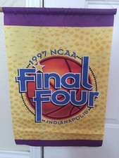 1997 Basketball NCAA FINAL FOUR Indianapolis Banner BY MATRIX 24