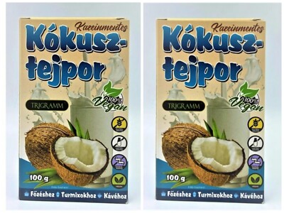 2 x 100g Kokosmilchpulver Kokosnussmilchpulver Kokosmilch Pulver Coconut Vegan