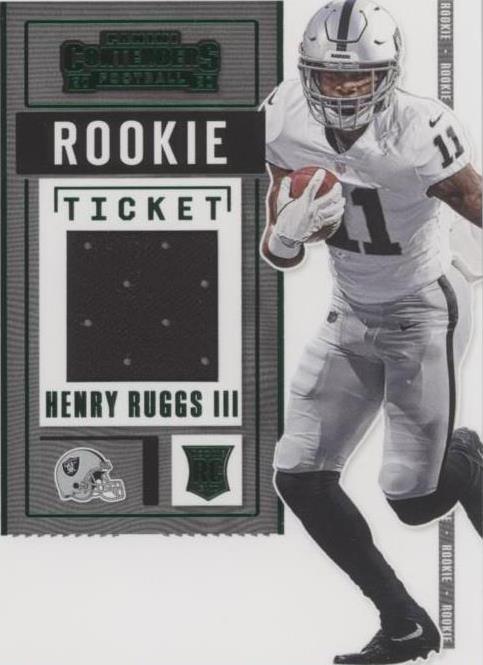 2020 Panini Contenders Henry Ruggs III #RSV-HRU - 1 of 2