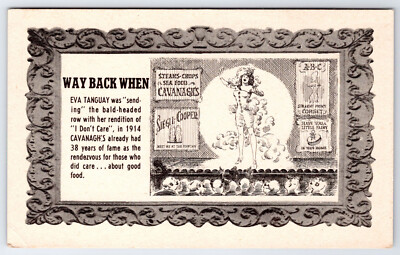[G4] Postcard Unused, Cavanagh's West 23rd NYC Advertising