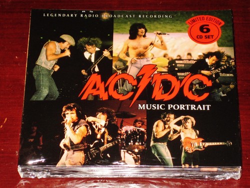 AC/DC: Music Portrait - Limited Edition Live Radio 6 CD Box Set 2023 ...