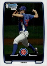 2012 Bowman Dillon Maples #BCP75 Chrome Prospects Chicago Cubs