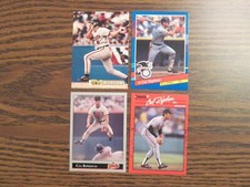 4 CAL RIPKEN JRS. 90 &91 DONRUSS, 92 LEAF 94 STADIUM CLUB # 4 NR MT