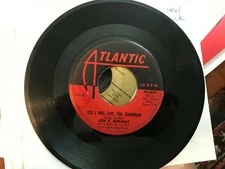 ROCK 45 RPM RECORD - JON E. HOLIDAY - ATLANTIC 45-2091