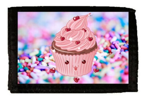 NEW Personalised Childrens Kids YOUR NAME Cupcakes Cake Baking Wallet Purse Gift - Picture 6 of 21