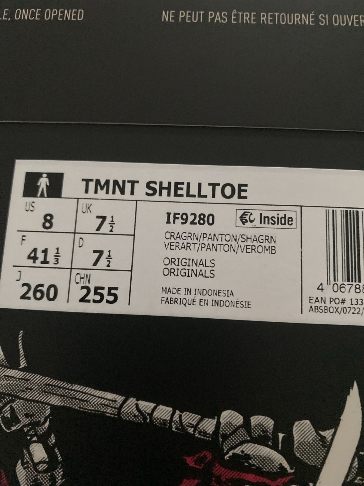 Size 7.5 - adidas Teenage Mutant Ninja Turtles x Superstar Shell-Toe image 8