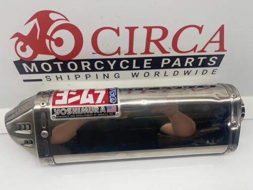 Yoshimura TRC 51MM Universal Muffler Silencer Stainless Sleeve and End Cap - Foto 1 di 5