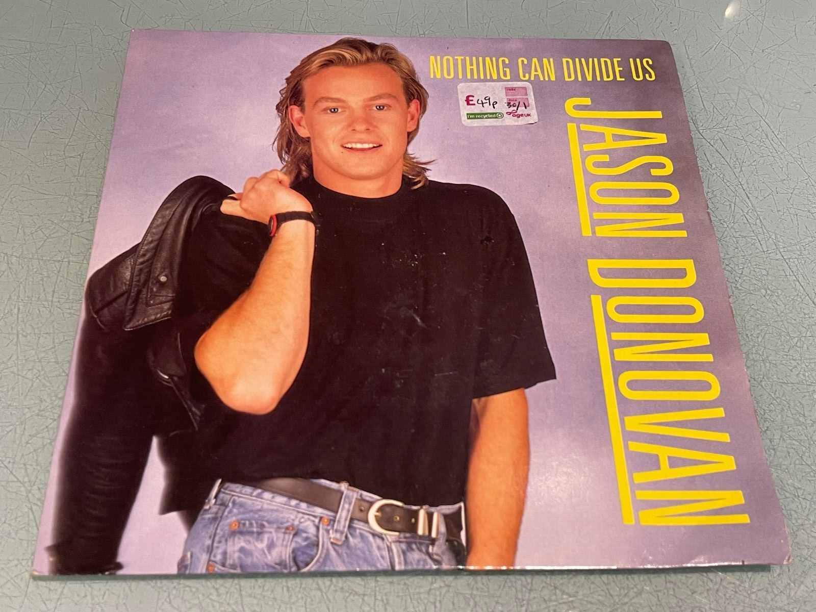 Jason Donovan - Nothing Can Divide Us - Vinyl Record 7"" Single - 1988 PWL 17