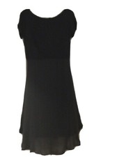 Dress Black Dressy Cocktail Party  Ann Taylor Loft Misses size 8
