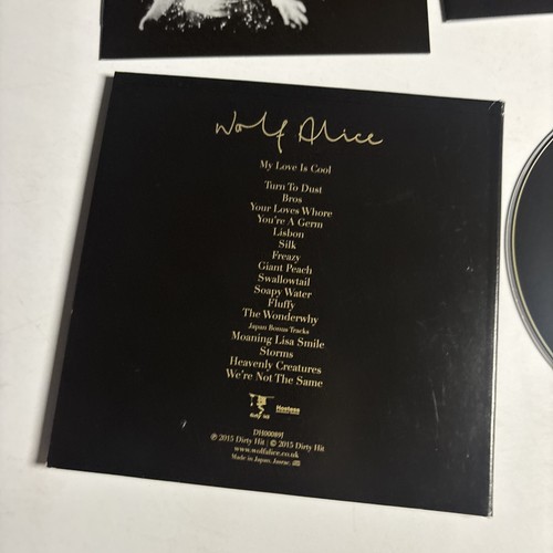 Wolf Alice – My Love Is Cool (CD, 2015) Japan Bonus Track DH00089 - Picture 6 of 8