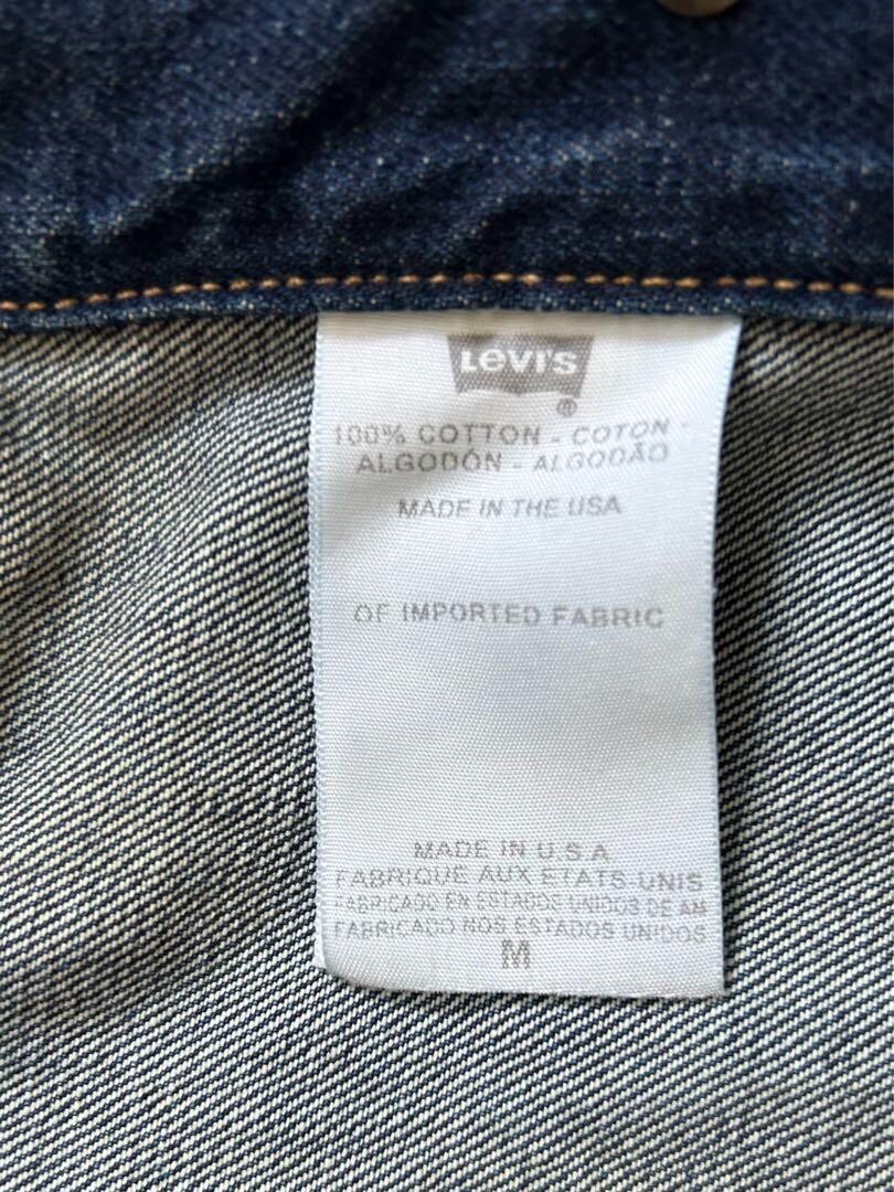 Levi's Pendleton Denim Jacket Collaboration Cotto… - image 7