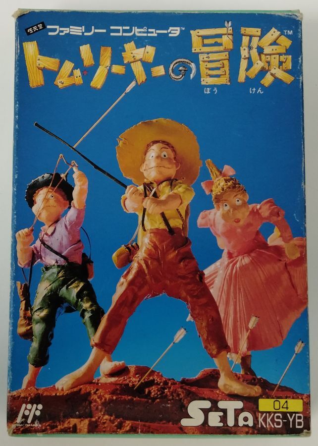 Nintendo Famicom FC Tom Sawyer no Bouken Japan Version w/ Box 7991