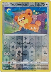 Teddiursa 122/189 Astral Radiance Reverse Holo