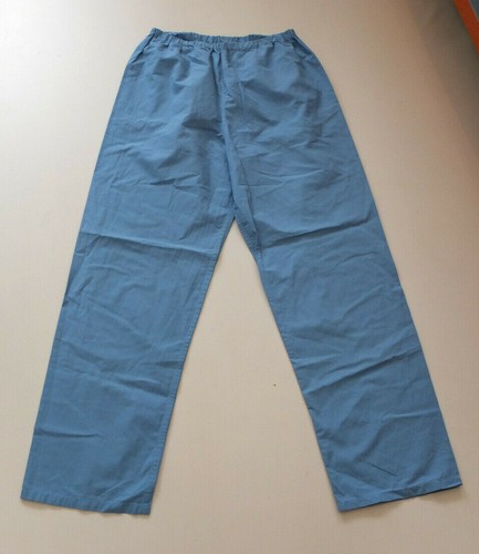 * GETEX Klinik Schwestern Arzt Pfleger Hose Gr III M L TOP Blau - Bild 1 von 3