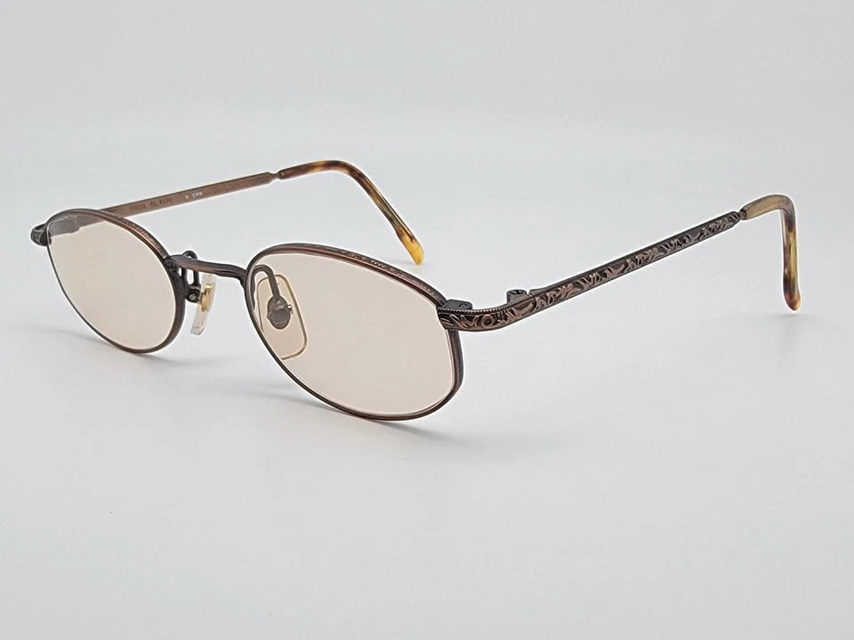 Oliver Peoples BL1514 6 CPR BADA Burnt Gold / Антикварная Оправа для Очков ТОЛЬКО 44 мм - Изображение 3 из 4