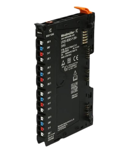 Weidmuller U-Remote - Remote I/O Module UR20-8DIO-P-3W-DIAG - 2456530000