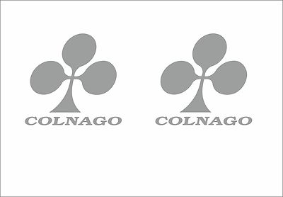 2 x Colnago-Logo -Aufkleber- viele Farben- Größe 200 mm x 189 mm