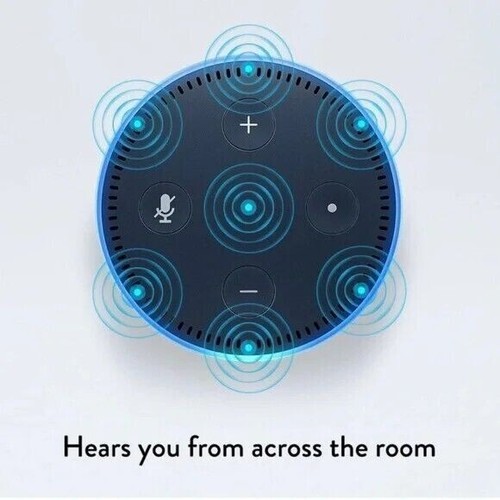 Amazon Echo Dot 2nd Generation Smart Bluetooth speaker with Alexa Voice - White - Afbeelding 5 van 24