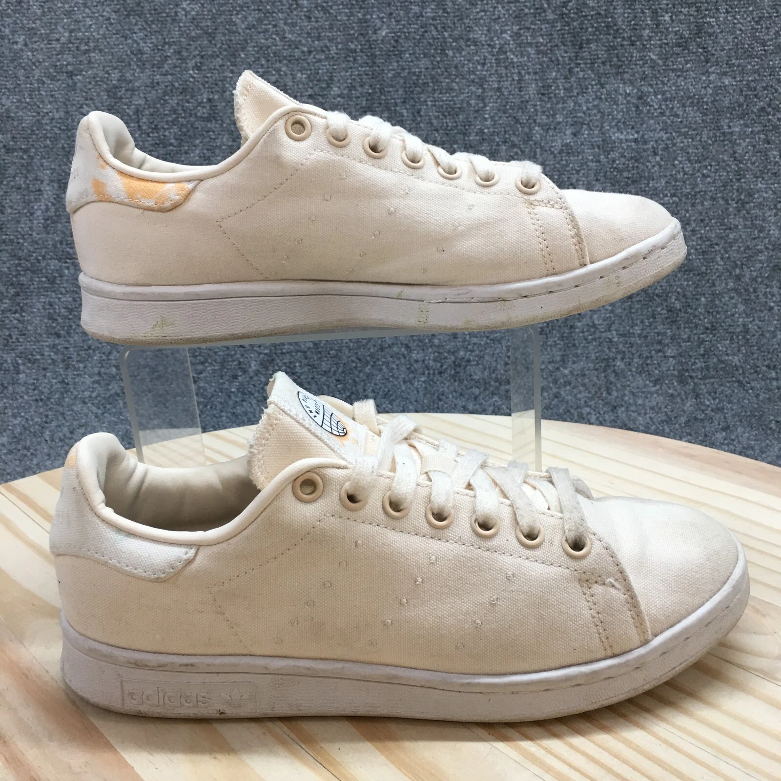 Adidas Sneaker Donna 7 Crema Stan Smith Wonder Allacciate Casual Comfort H03919