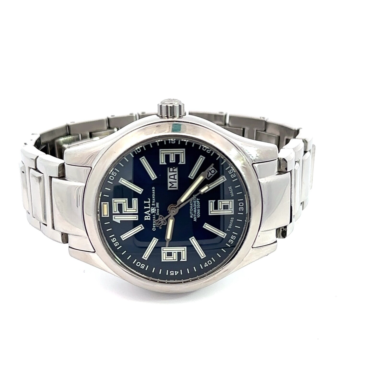 Ball Automatic Watch , 38 mm , Blue Dial eBay