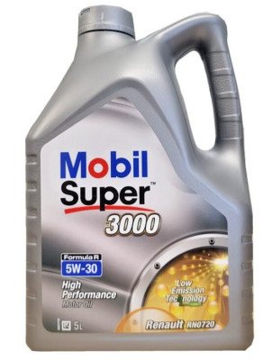 Mobil Super 3000 Formula R 5W-30 Motoröl 5 liter C4 RN 720 Renault