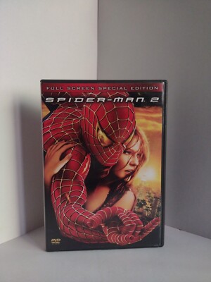 Spider-Man 2 (DVD, 2004, 2-Disc Set, Special Edition, Fullscreen)