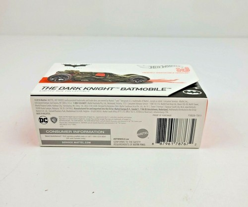 Hot Wheels ID Dark Knight Batmobile Limited Run Collectible Series 1 Batman NEW - Picture 6 of 9