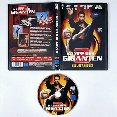 DVD Martial Arts KAMPF DER GIGANTEN 2 dt Jet Li Jackie Chan Bruce Lee ...