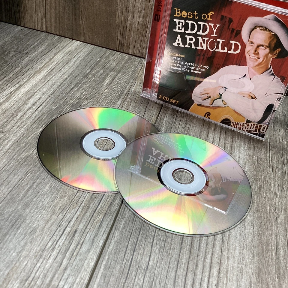 Best of Eddy Arnold - Audio CD By Arnold, Eddy -2 Disc CD Set - Imagem 3 de 4