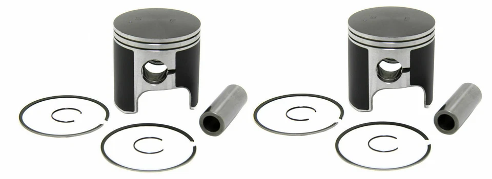 Arctic Cat Mountain Cat 800 Top End Rebuild Kit SPI Pistons Bearings Gaskets Std - Image 2 of 4