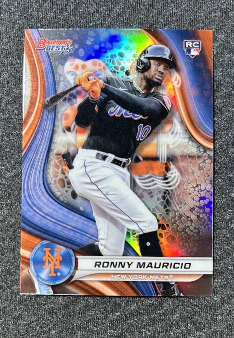 Ronny Mauricio 2024 Bowman's Best Baseball Refractor RC New York Mets #41